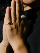 prestashop:1:2215:22228 | Silver and red dusk amber ring