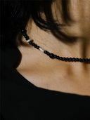 prestashop:1:2219:17886 | Silver and black ebony necklace