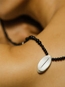 prestashop:1:2221:17899 | Silver and black fissure necklace