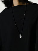 prestashop:1:2221:17900 | Silver and black fissure necklace
