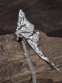 prestashop:1:2237:9100 | Silver male butterfly earring - single
