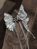 prestashop:1:2237:9102 | Silver male butterfly earring - single