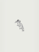 prestashop:1:2241:7478 | Silver butterfly ear clip with beads - single