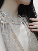 prestashop:1:2259:15013 | Silver bamboo necklace