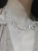 prestashop:1:2259:15015 | Silver bamboo necklace