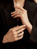 prestashop:1:2289:18175 | Silver Rain Trace Ring - set
