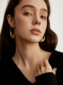 prestashop:1:2291:7748 | Gold Fluttering Earrings