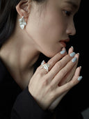 prestashop:1:2402:15356 | Silver leaf stream earrings