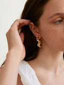prestashop:1:2458:18720 | Golden Rock Hoop Earrings