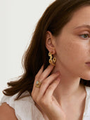 prestashop:1:2458:18722 | Golden Rock Hoop Earrings