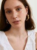 prestashop:1:2458:18724 | Golden Rock Hoop Earrings