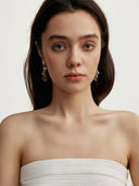 prestashop:1:2460:18132 | Golden Rainy Night Earrings