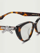 prestashop:1:2543:15028 | Brown Side-Embellished Bowknot Optical Glasses