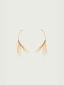 prestashop:1:2657:19477 | Gold half bonquet of pine needles earrings