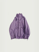 prestashop:1:2740:19867 | Purple high-neck dolman sleeve blouse