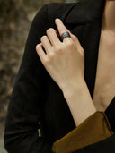 prestashop:1:2780:14606 | Black bamboo-shaped ring