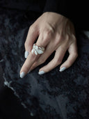 prestashop:1:2797:15433 | Silver leaf flow ring