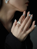 prestashop:1:2797:15436 | Silver leaf flow ring