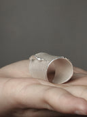 prestashop:1:2801:9568 | White ocean shadow wide ring