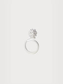 prestashop:1:2814:19376 | White coneflower silver ring