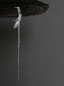 prestashop:1:2840:14849 | Silver dragon and knotted flower earring - single