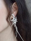 prestashop:1:2846:9883 | Silver moon orchid earring - single