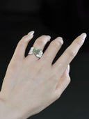 prestashop:1:2847:15545 | Silver green butterfly ring