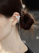 prestashop:1:2848:15538 | Silver bowknot ear cuff