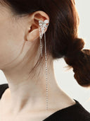 prestashop:1:2848:15539 | Silver bowknot ear cuff