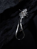 prestashop:1:2849:9887 | Silver listening lotus earclip