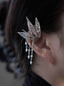 prestashop:1:2850:10227 | Silver three-leaf elf ear cuff