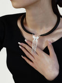 prestashop:1:2852:15597 | Silver swing butterfly collar