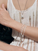 prestashop:1:2860:9773 | Silver Pleated Shell Necklace
