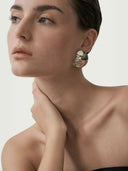 prestashop:1:2867:9842 | White Abstract Shell Earrings