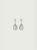prestashop:1:2868:9814 | White Pleated Shell Drop Stud Earrings