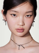 prestashop:1:2911:15857 | V Bowknot Ribbon Soft Necklace
