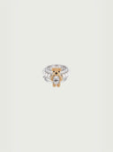 prestashop:1:2913:15800 | Mini Flocked Bear Layers Pearl Ring