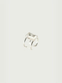 prestashop:1:2988:10366 | Silver Engraved Crystal Ring - Black