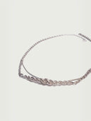 prestashop:1:2990:10385 | Silver Self-Winding Double Layer Necklace