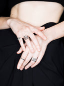 prestashop:1:2994:18361 | Silver Ripple Thoughts Combination Ring