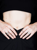 prestashop:1:2994:18363 | Silver Ripple Thoughts Combination Ring