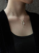 prestashop:1:3008:15605 | Sliver Mineral Crystal Necklace