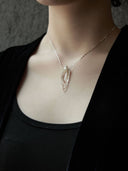prestashop:1:3008:15607 | Sliver Mineral Crystal Necklace
