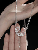 prestashop:1:3011:15556 | Silver Heart Windowpane Necklace