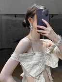 prestashop:1:3014:14990 | Silver Fragrant Leaf Stud Earring - Left