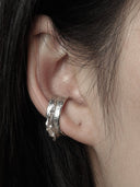 prestashop:1:3106:18514 | Silver Ocean Shadow Ear Cuff/Ring