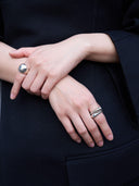 prestashop:1:3198:11159 | Silver Small Horn Ring