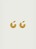 prestashop:1:3202:18407 | Gold Ripple Earrings