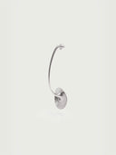 prestashop:1:3209:18439 | Sliver Small Spring Eye Ripple Earring - Single