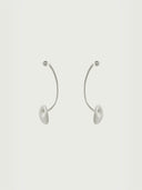 prestashop:1:3209:18440 | Sliver Small Spring Eye Ripple Earring - Single